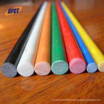 Niedrigerer Preis farbenfrohe Glasfaserstangen Sticks